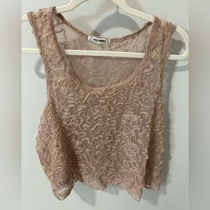 Free People Cropped Tank